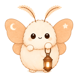 Pocket Moth focus mascot